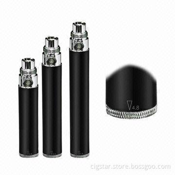 Wholesale manufacturer eGo vv ego-twist variable voltage ecig mod 3.2V-4.8V 650/900/1,100mAh battery